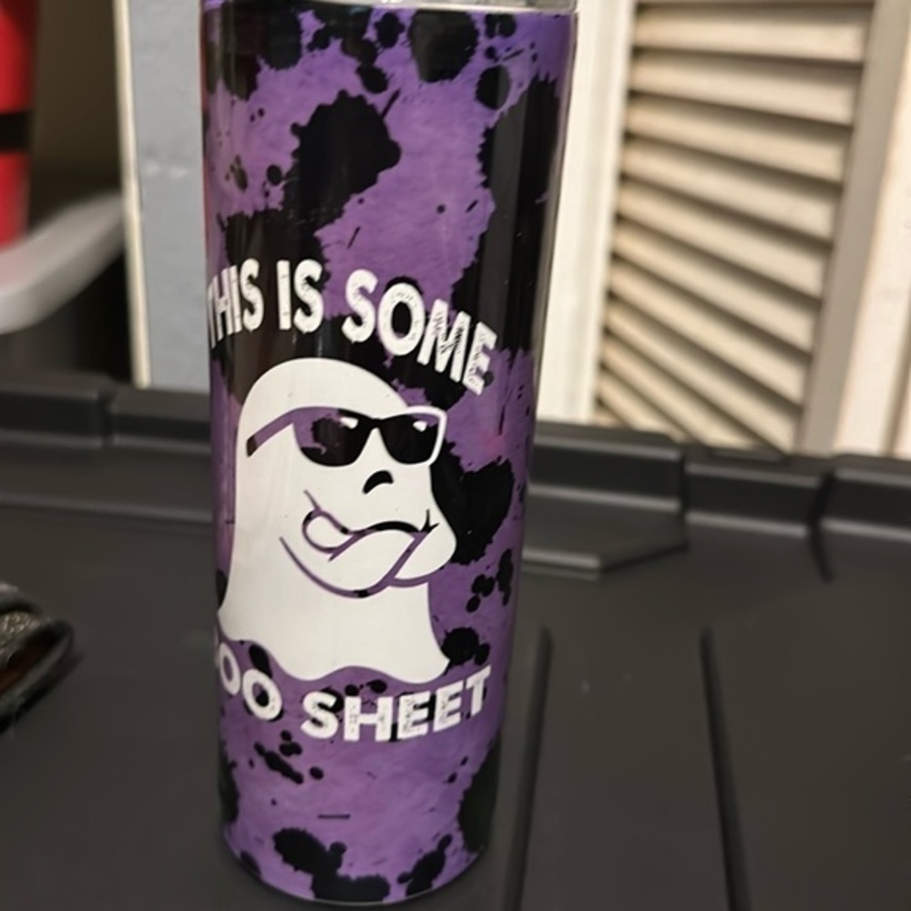 20 oz Boo sheet Halloween Tumbler keeps drunks cold all day!!! - Picture 1 of 2